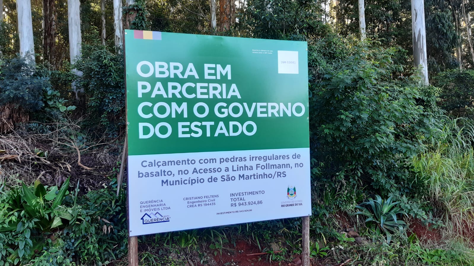 INICIADA AS OBRAS DO PAVIMENTA RS